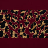 French Terry Geoluxe Leo Blockstreifen by ki-ba-doo - 338 burgundy